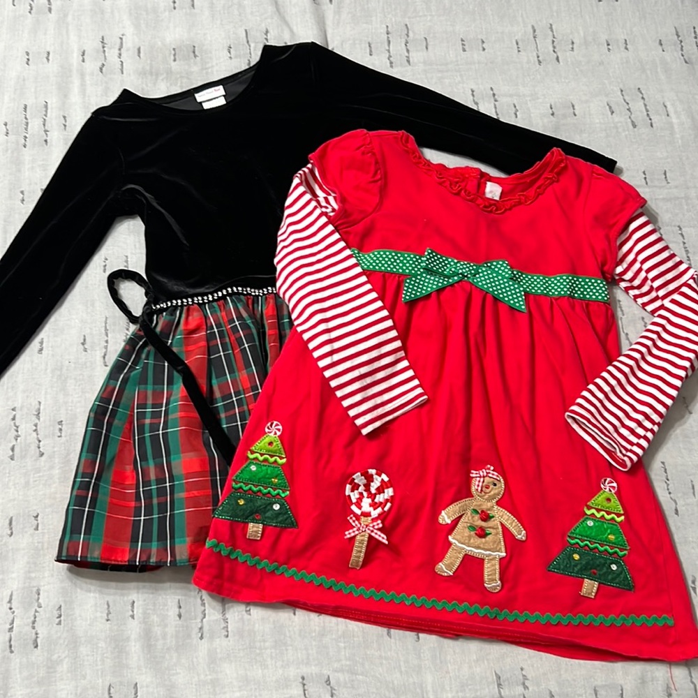 Bundle of 2 Christmas Dresses